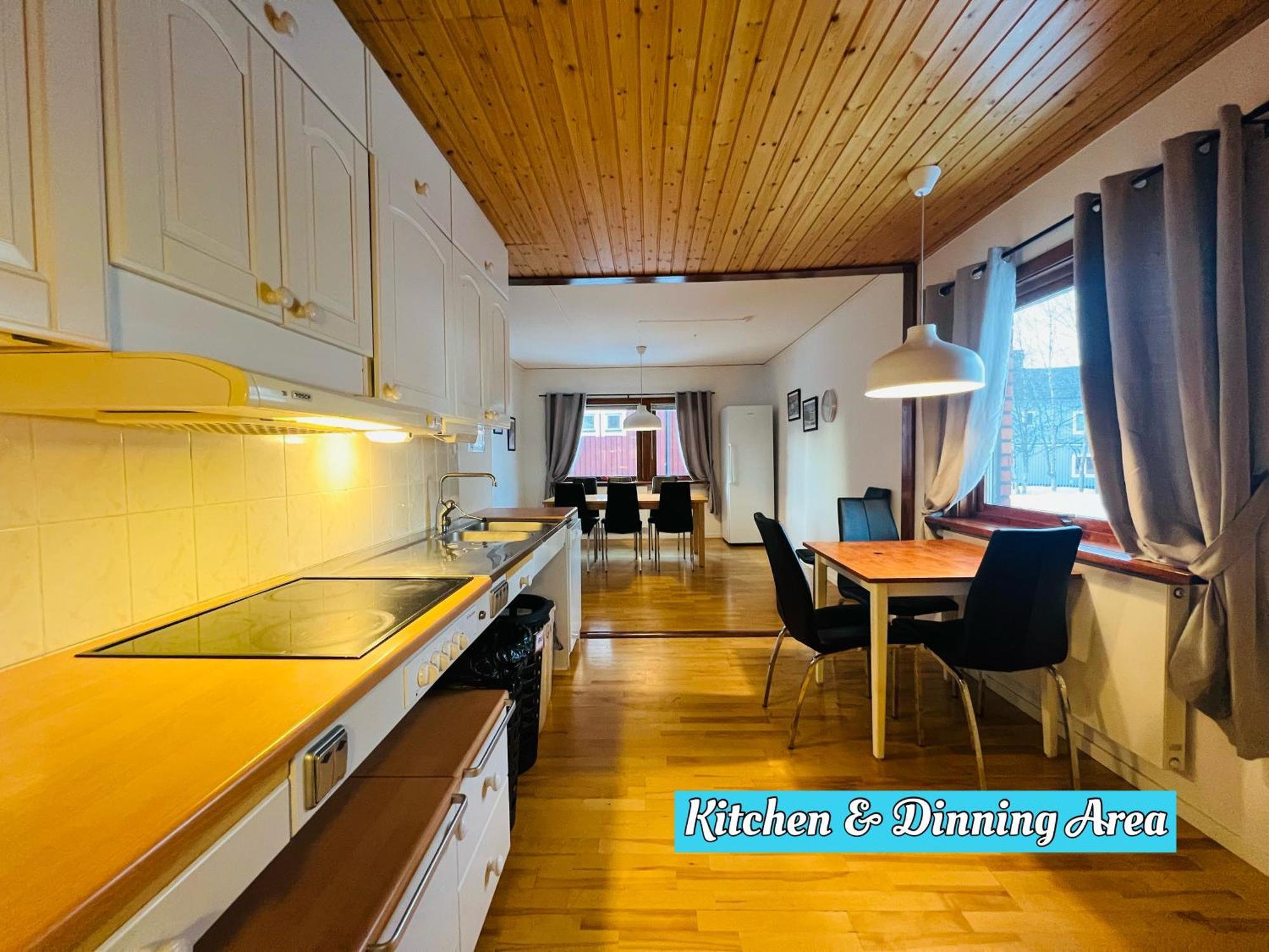 Kiruna Accommodation Laeraregatan 19B 外观 照片